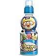 Paldo Fun & Yum Pororo Kids Milk Flavor Drink, Pack of 8, Fruit Juice Drinks with Comfortable Push-Pull Sports Cap, Perfect Drink for Children 7.95 fl oz. x 8