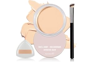 QIUFSSE Under Eye Concealer for Dark Circles Color Correcting,Pro Concealer Full Coverage Tattoo Cover up Makeup,Long-lasting Corrector de Ojeras (01 Chantill)