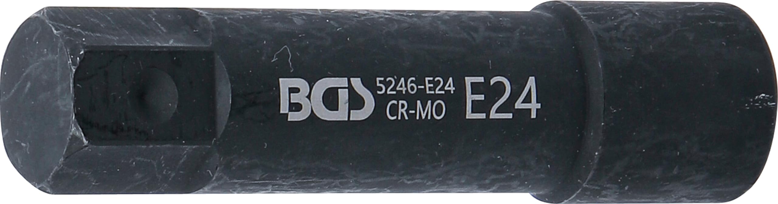 BGS 5246-E24 | Socket, E-Type, extra long | 22 mm Drive | E24