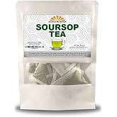 Soursop Leaf Herbal Tea Bags, 30 Count &ndash; All-Natural Dried Annona Muricata Leaves, Caffeine-Free Herbal Tea