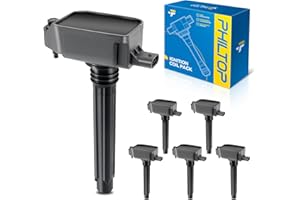 PHILTOP UF807 Ignition Coil Packs Fits for Chrysler 2017-2023 Pacifica, Dodge 2016-2023 Durango 3.6L, Jeep 2016-2021 2023 Grand Cherokee 3.6L, 2018-2020 2023 Wrangler 3.6L, 2021-2023 Grand Cherokee L
