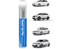 RSACET SWP Snow White Pearl Tricoat Touch Up Paint Compatible with Kia Exact Match Touch Up Paint Car Scratch Repair
