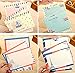 32 Pcs Assorted Color Cute Special Design Writing Paper Letter & 16 Pcs Envelope Writing Stationery Paper Set