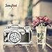 SOUFEEL Swarovski Crystal Retro Camera Charm 925 Sterling Silver Charms for European Bracelets