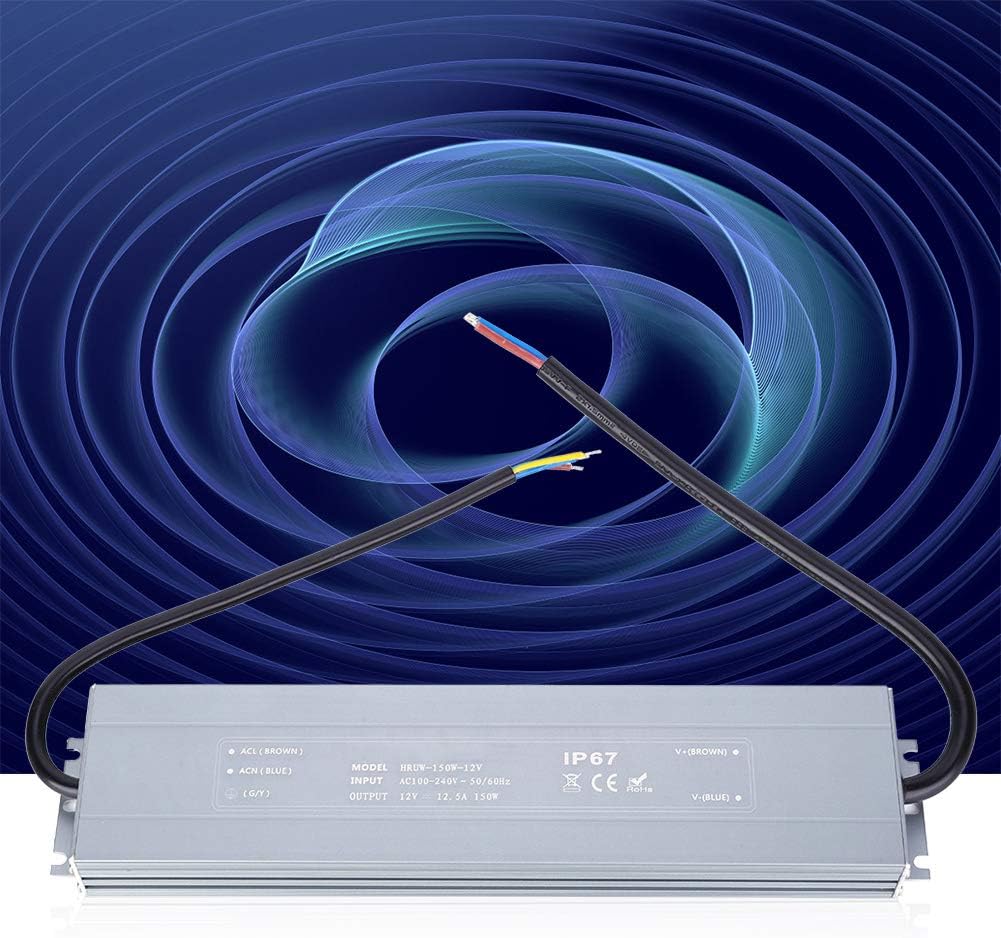 IP67 LED Transformer, HRUW-150W-12V High Reliability Eletrical Parts, LED Light for Electronic Equipment - Image 5