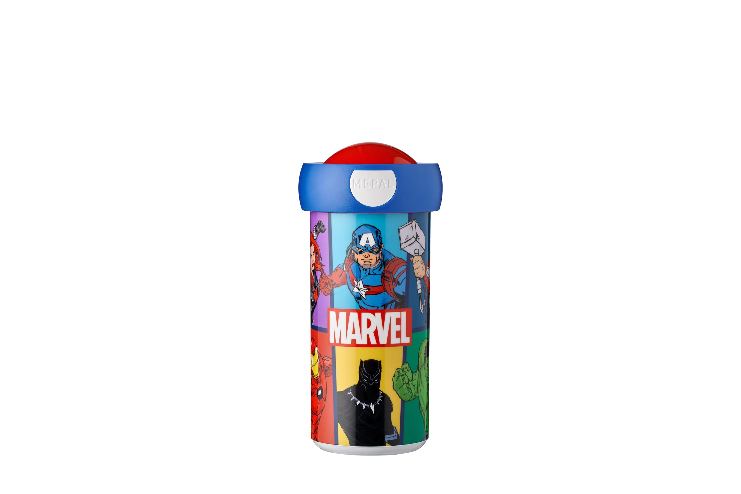 Mepal - Avengers School Beaker Campus - Leak Proof, BPA-Free & Dishwasher Safe - 300 ml - Kids' Drinking Cup