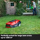 Einhell Power X-Change 18V Robotic Lawnmower for 1200m² Lawns view 11