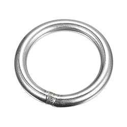 uxcell 304 Stainless Steel O Ring, 1pcs