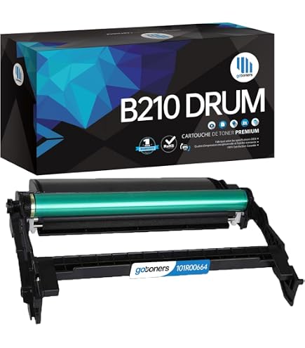 Cartouche Tambour Compatible Xerox B205 B210 B215 - 101R00664, Capacité 10 000 Pages (noir) - 7