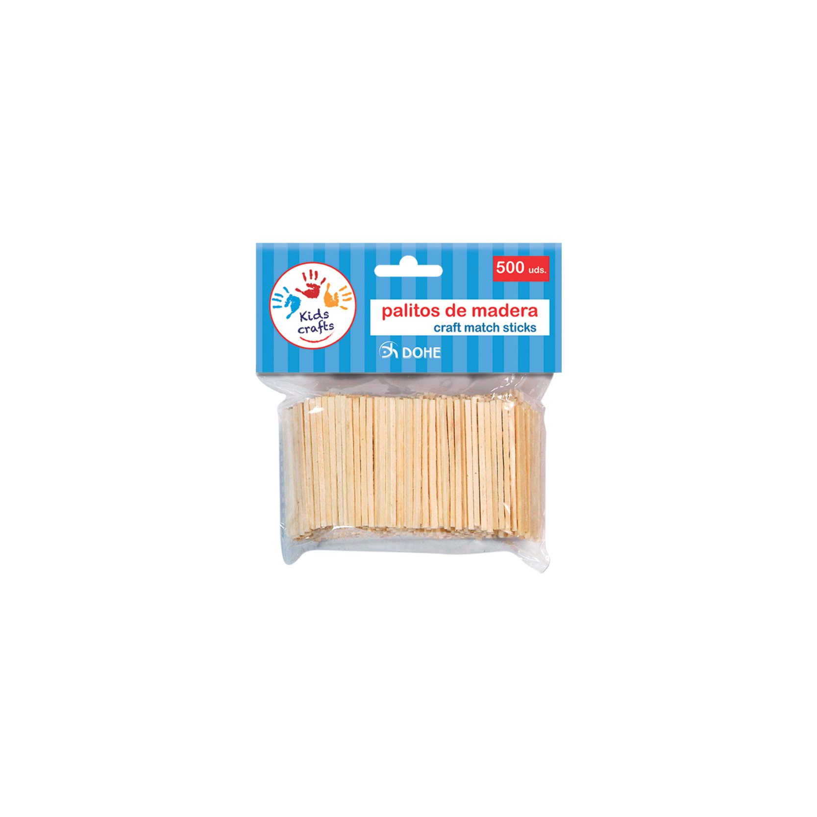 Dohe 18106 – Pack of 500 Wooden Sticks
