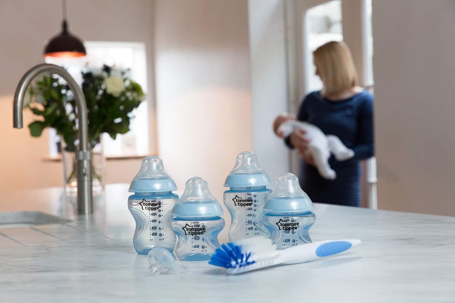 tommee tippee blue starter set