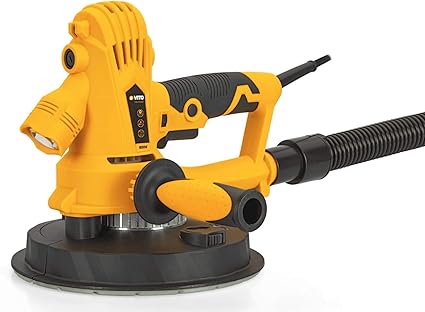 Ponceuse A Platre 800 W Diam 185mm Vitopower Professionnelle Eclairage Led Incorpore Amazon Fr Bricolage