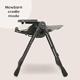 My Babiie MBHC9 Highchair Birth to 3 Years Grey 5 Recline 7 Height view 3