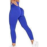 YEOREO Women Workout Leggings Seamless High Waisted Contour Yoga Pants