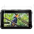 Atmoshue Screen Protector For Atomos Shinobi 5 inch SDI 4K HDMI Camera Monitor, Tempered Film Screen Protector for Atomos Shinobi 5" SDI (2 packs)(Not plastic)
