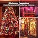 BrizLabs Multicolored Christmas Lights, 69.6ft 300 Count Connectable Christmas Tree Lights, 120V UL Certified Incandescent Light String, Mini Xmas Light for Indoor Xmas Holidays Home Decoration