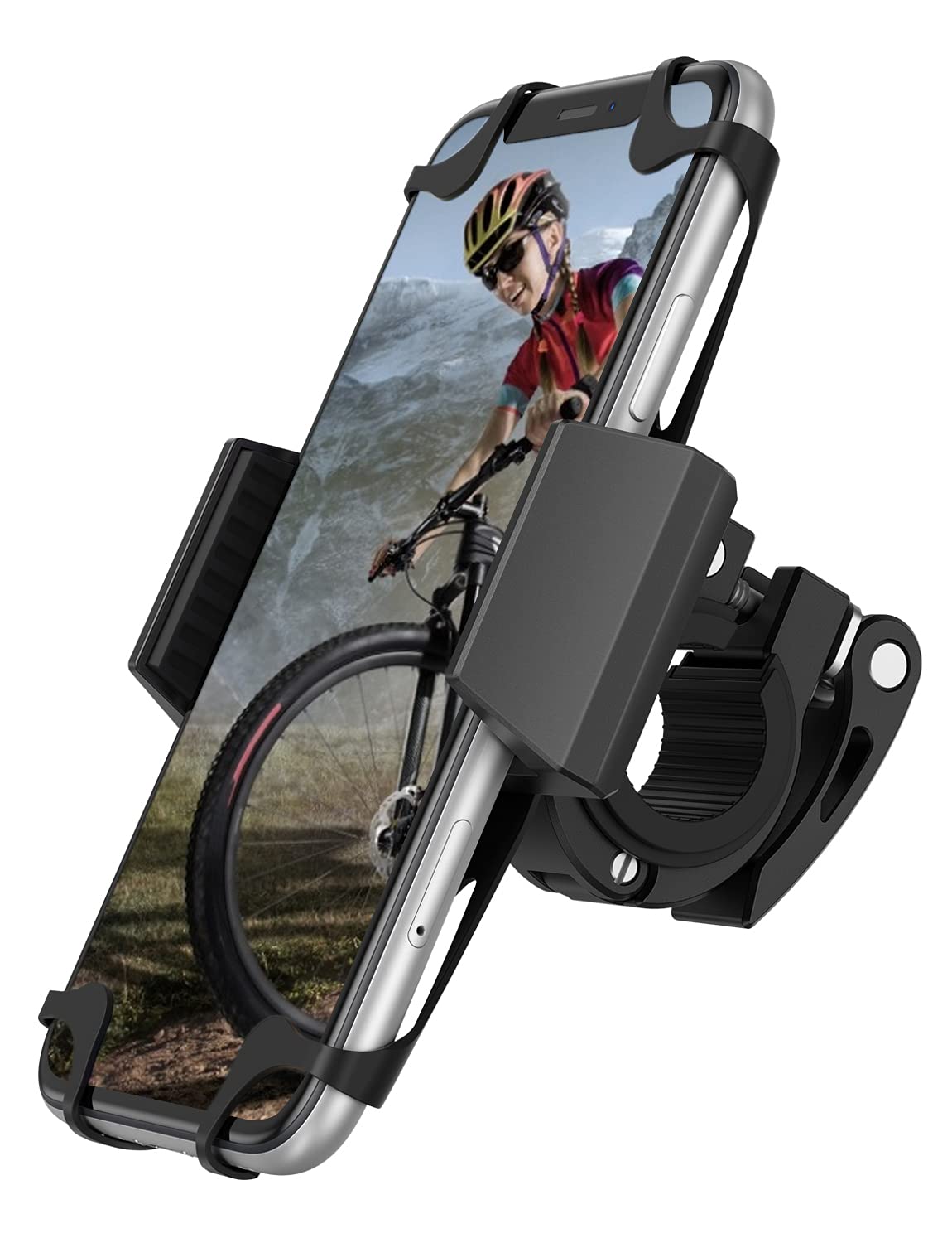 SPARIN Bike Phone Holder - Universal Adjustable Motorbike Phone Holder
