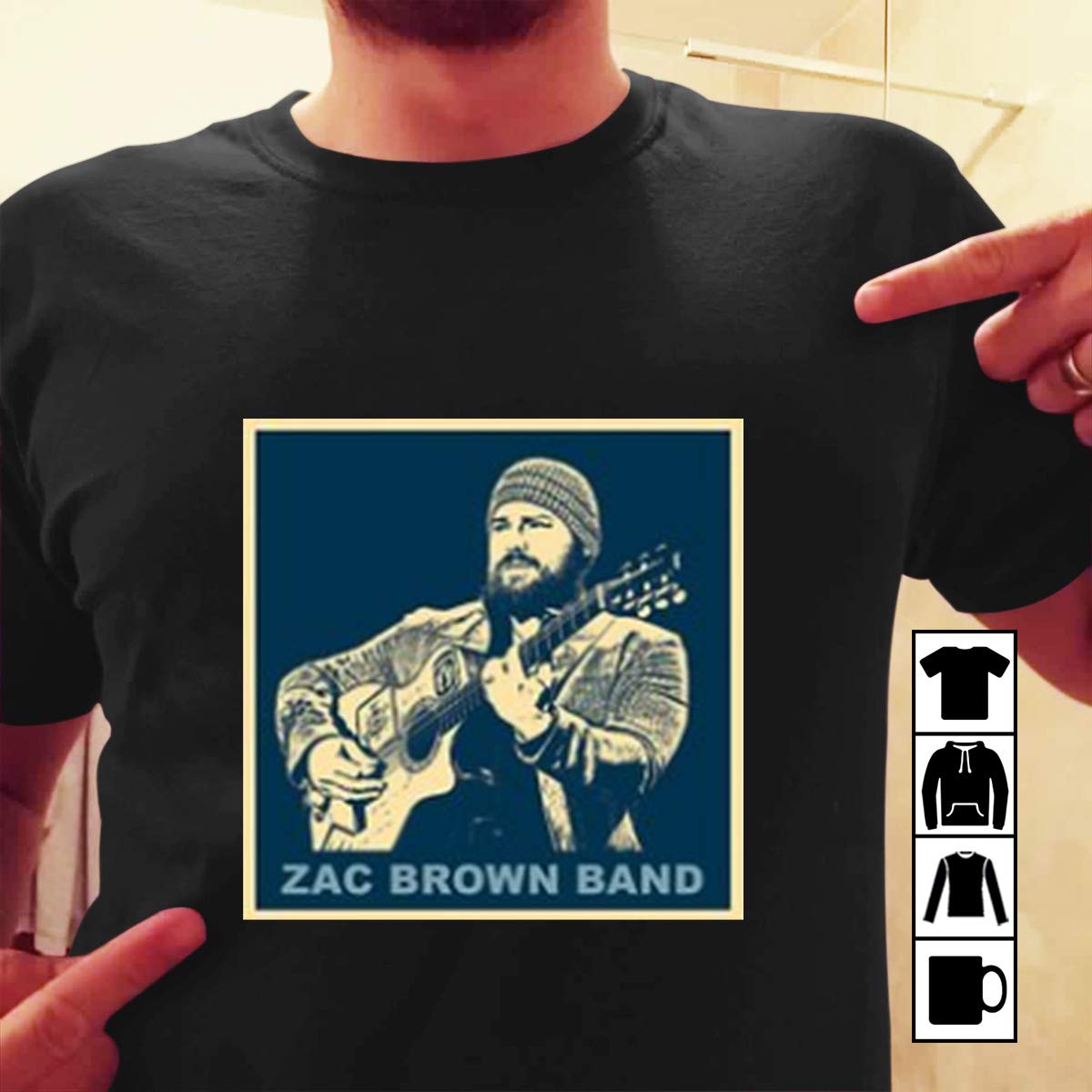 Zac Brown Band The Foundation Chicken Fried Lovely T Shirt Longslee