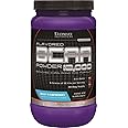 Ultimate Nutrition Flavored BCAA Powder 12000 Branched Chain Post Workout Amino Acid Supplement-Caffeine-Free with 3g Leucine 1.5g Valine 1.5g Isoleucine- Blue Raspberry, 60 Servings