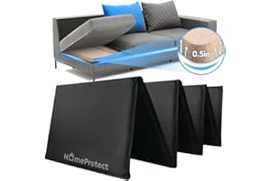 HomeProtect Couch Supports for Sagging Cushions 20"x67" Sofa Cushion Support Board Cushion Support Insert Under Couch Seat Saver Replacement Fix Sagging Cushions - 50% Thicker