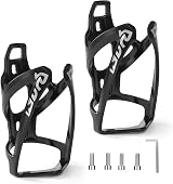 Ainiv Bike Water Bottle Cage 2PCS Plastic Black Bicycle Cup Holder