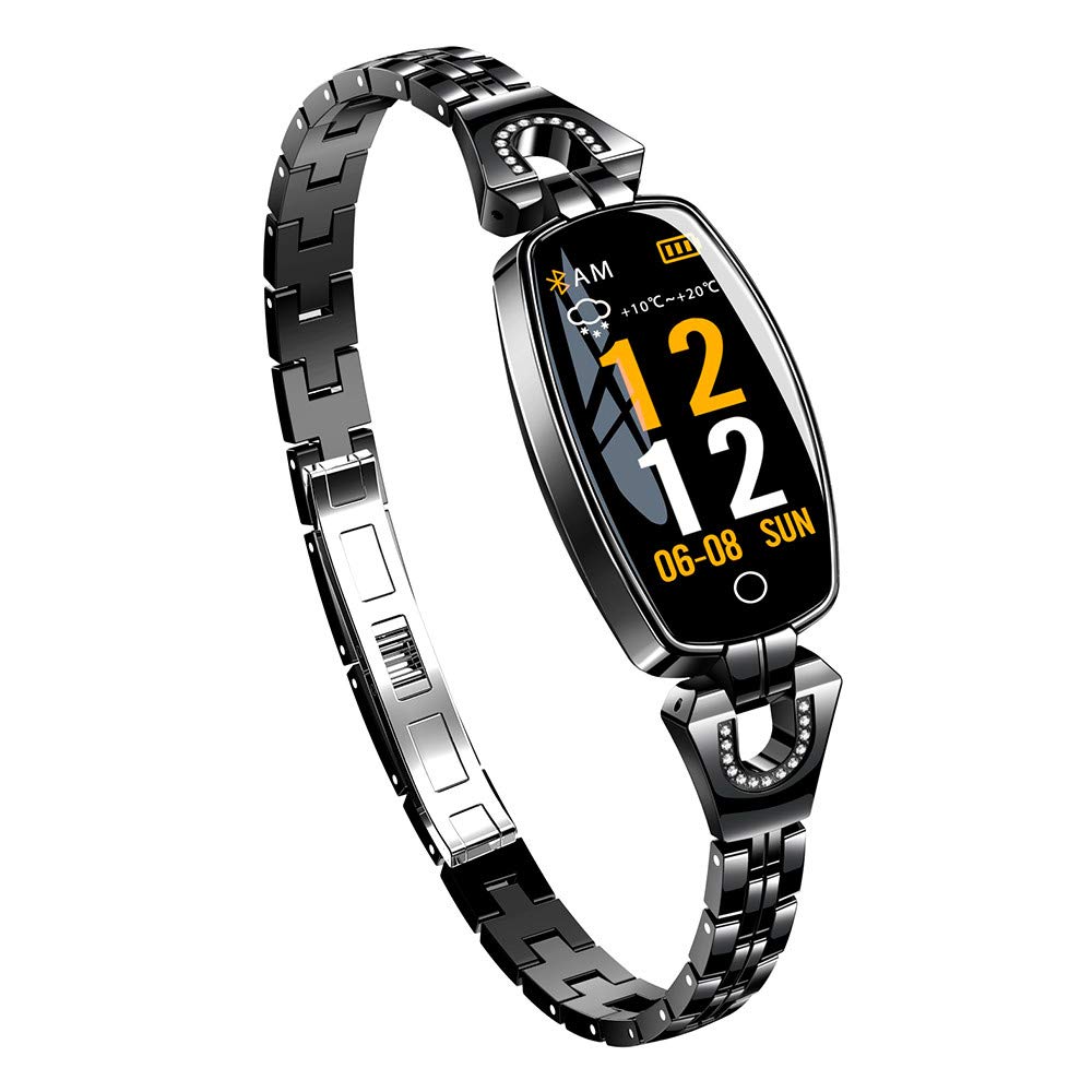 Easytoy Smartwatches, Womens HD Screen Blood Pressure/Heart Rate Monitor Smart Bracelet...