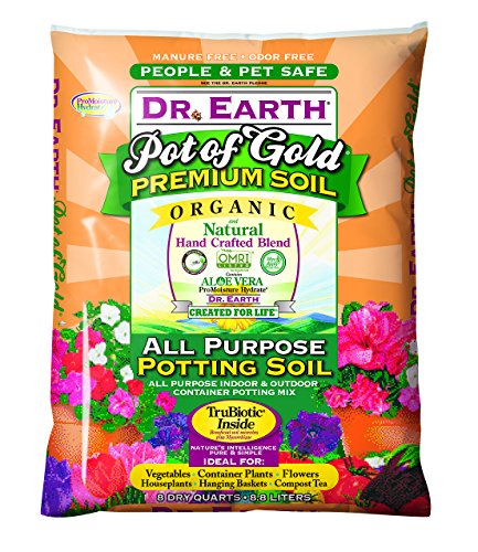 Dr. Earth Pot of Gold All Purpose Potting Soil 8 qt