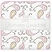 SwaddleDesigns Ultimate Winter Swaddle, X-Large Receiving Blanket, Made in USA, Premium Cotton Flannel, Pastel Pink Paisley (Mom's Choice Award Winner)