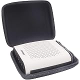 Lebakort Custodia Rigida Da Viaggio Per Altoparlante Bose SoundLink Max - Fondina Protettiva Con Tracolla E Manico (Blu Wathet) - 3