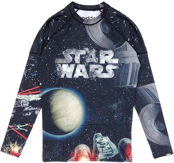 Amazon Reversal リバーサル スターウォーズ ラッシュガード Star Wars Long Rash Guard フィットネス トレーニング メンズ 通販
