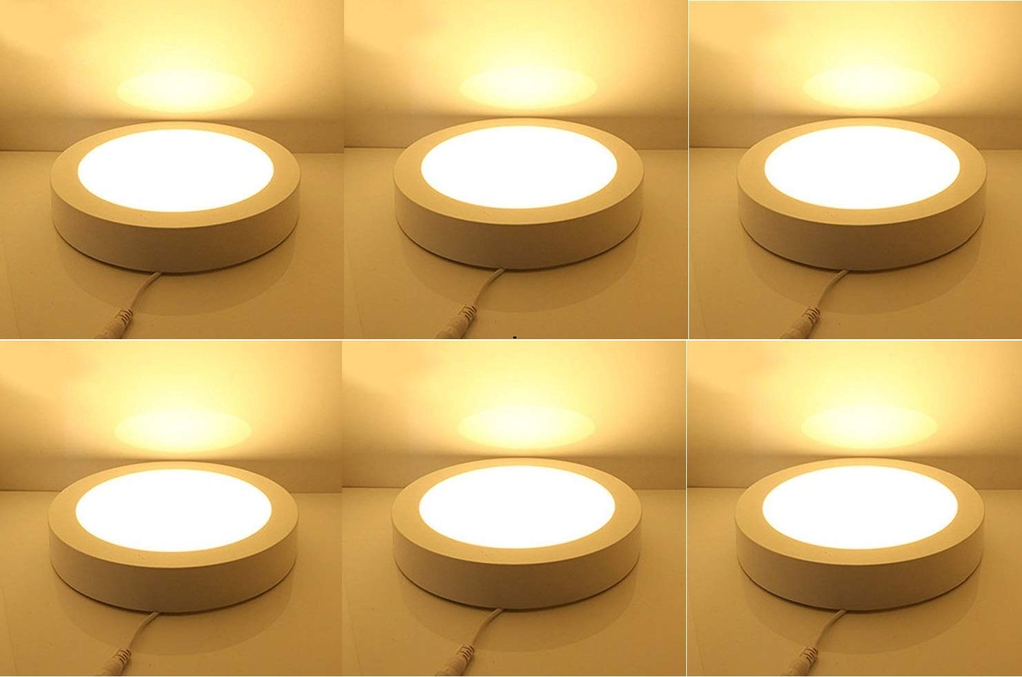 Buy Original 15W Surface Panel Light, Warm White, Round Online at Low
