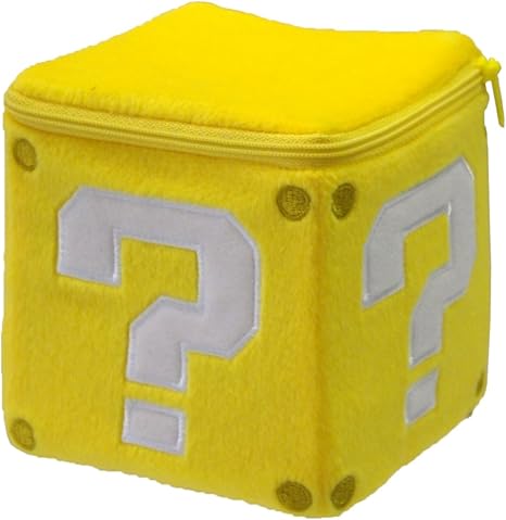 Amazon スーパーマリオ ハテナブロック 小物入れ バッグ 財布 おもちゃ Amazon スーパーマリオ ハテナブロック 小物入れ バッグ 財布 おもちゃ