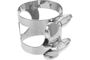 Baritone Saxophone Baritone Saxophone Flute Accessories Sax Metal Ligature Clip Accessory Metal Part Flute Accessories