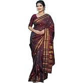 SGF11 Women's Kanjivaram Soft Silk Saree With Blouse Piece 6.3metres | Soft Silk