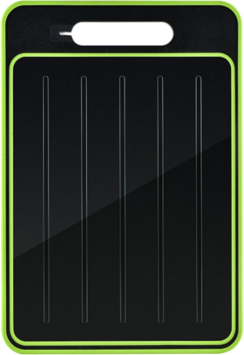 Wedhapy 4 in 1 Defrosting Board 8.27x12.24 Inch with Cutting Board & Grater