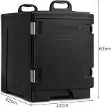 TANGZON 77L Insulated Food Pan Carrier Food Grade LLDPE Portable Warmer view 7
