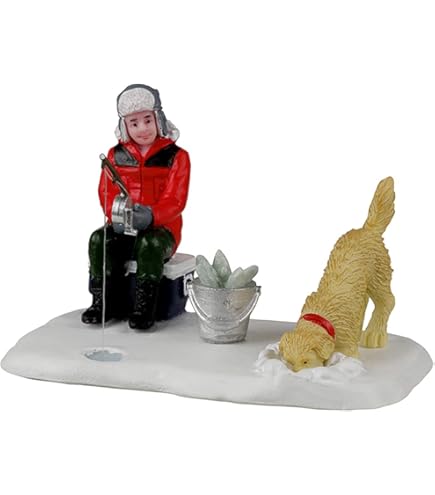 Amazon.com: Lemax Village Collection - Birch Creek Ice Fishing