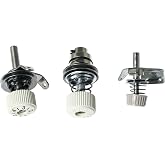 RLECS 3PCS Thread Tension Assembly Stainless Steel Sew Spring Parts Industrial Sewing Machine Thread Tension Regulator Assembly Sew Machine Accessory
