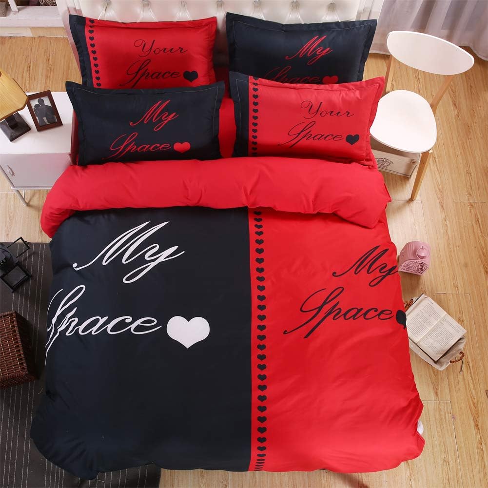 Housse de couette 220x240 cm + 2 taies d'oreiller 63x63 cm Coton 51 fils Creala Multico - Housse De Rêve