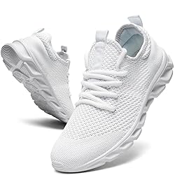 YOSFDC Men's Running Shoes Slip On Walking