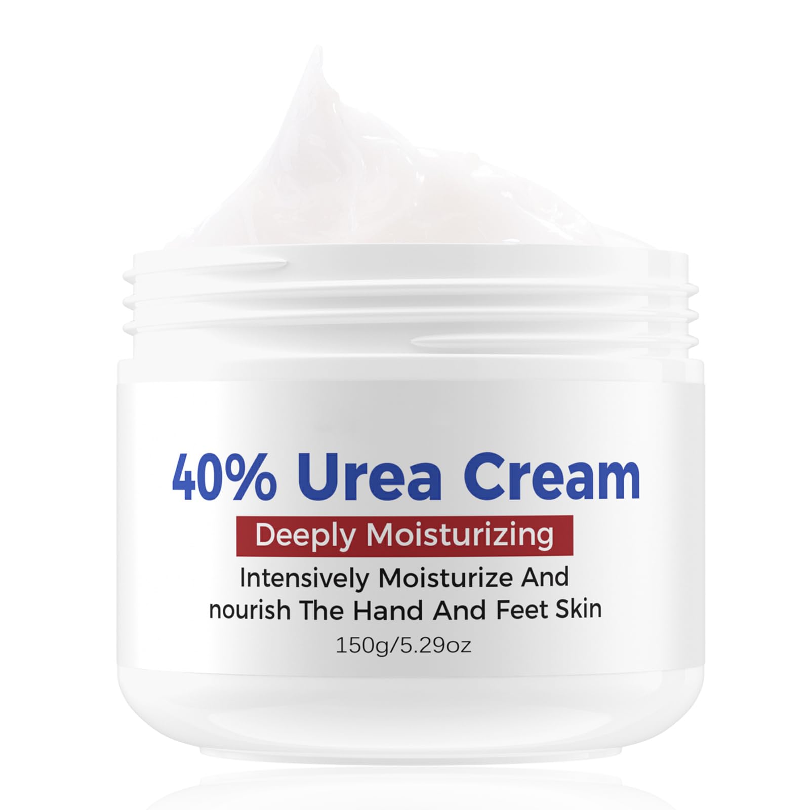 Urea Foot Cream, Urea Cream 40 Percent For Feet, Foot Cream for Cracked Heels and Dry Skin, Urea Cream for Hand,Foot and Body Care Deep Moisturizing Callus Remover Nourishes Soften