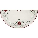 Kurt Adler 121,9 cm oro albero e renna applique Treeskirt