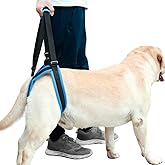 Dog Lift Support Harness - Dog Lift Harness for Back Legs Weak Rear Legs, Adjustable Dogs Back Leg Hind Leg Hip Support Harness for Senior Dogs with Joint Injuries or Disabilities