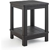 Keter Deluxe Adirondack Side Table - Brown