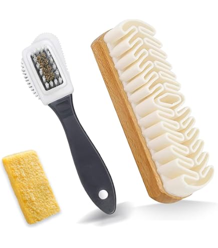 Brosse de Nettoyage de Chaussures Magic TPR Suede Brush, brossage à Sec pour Le dépoussiérage, Brosse en Silicone pour Nettoyer Le Daim/Nubuck/Cuir des Chaussures, Sacs et vêtements (1PC