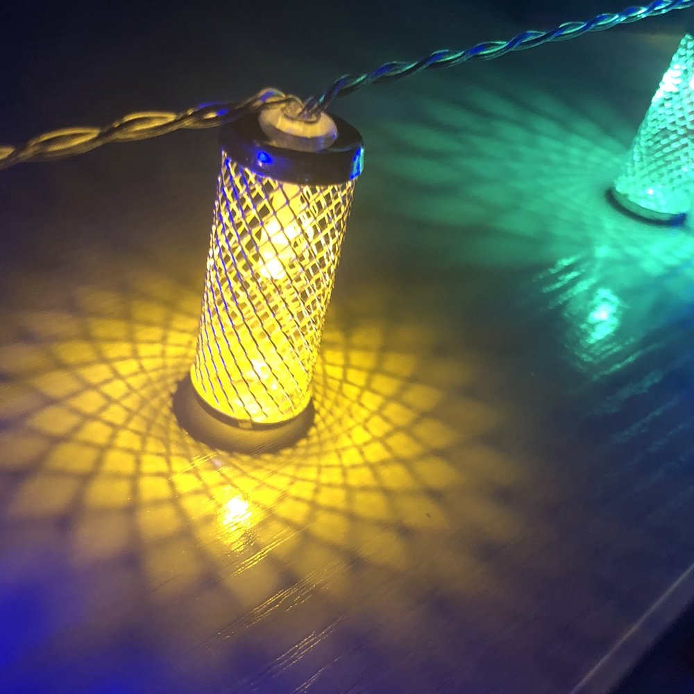 indoor moroccan string lights