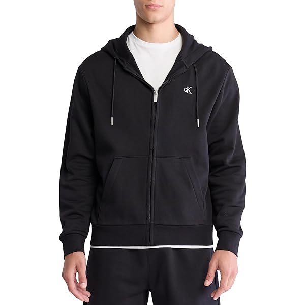 Calvin Klein Men's Relaxed Fit Monogram Logo Fleece