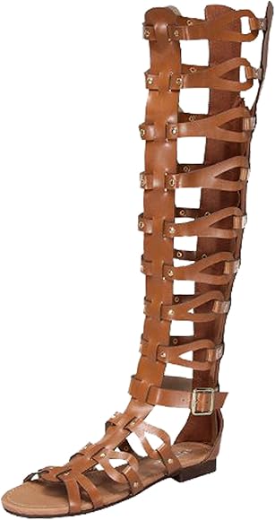 caged gladiator sandals