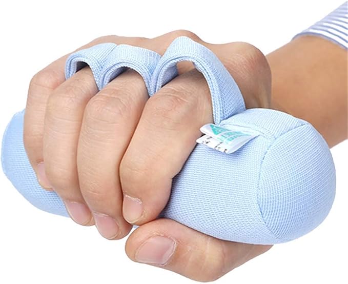 Palm Protector with Finger Separators,Hand Contracture Orthosis,Soft