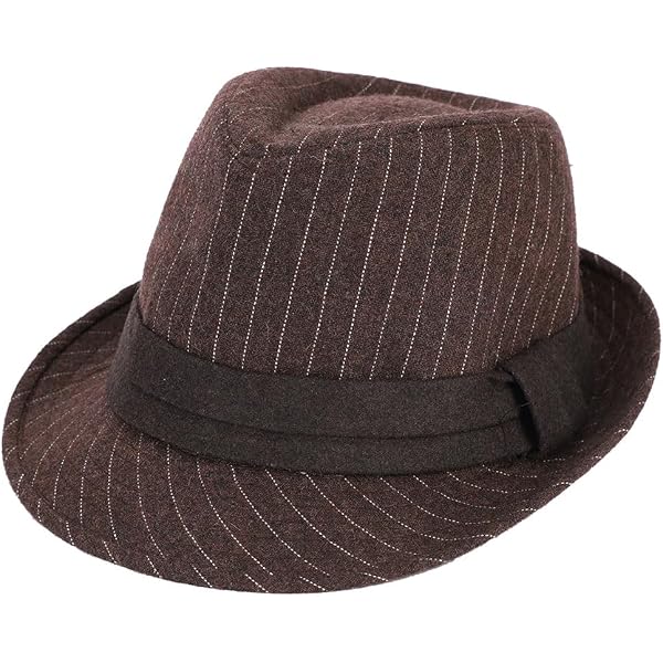 Chapeau Fedora/trilby Pour Homme En Jean Coton Gris - Taille L, Léger, Neuf Avec étiquettes, Style Classique